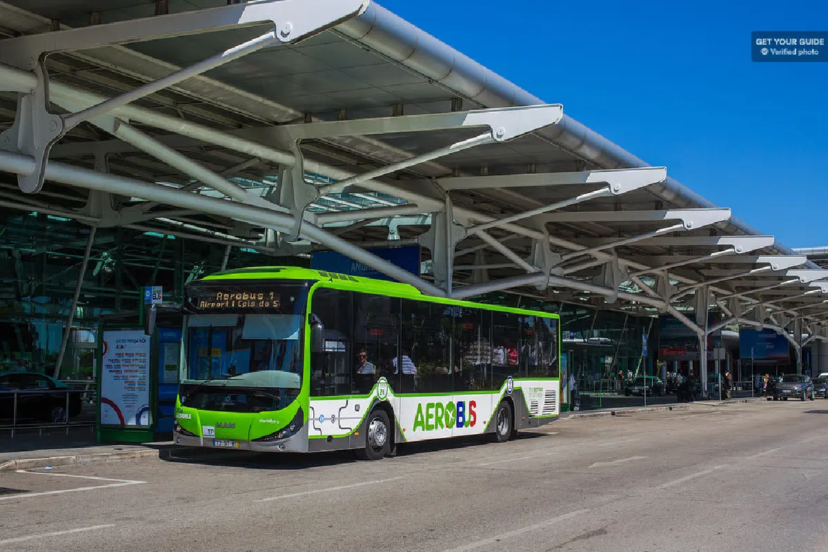 Transporte público no aeroporto lisboeta