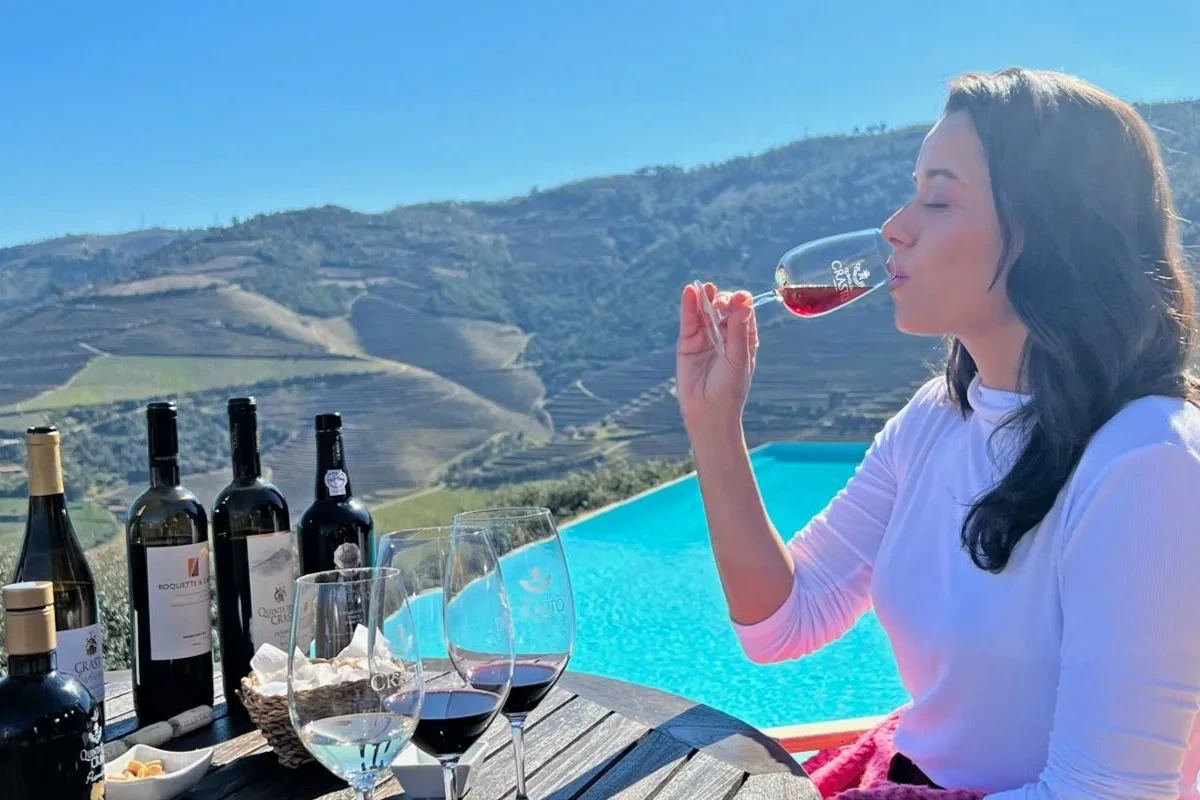 Degustação nas vinícolas portuguesas