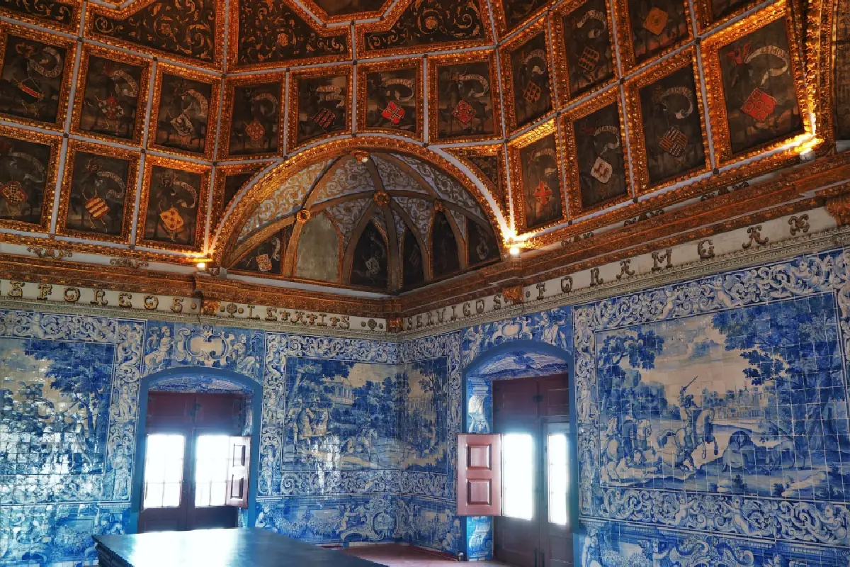 Sala dos Brasões, no Palácio Nacional de Sintra