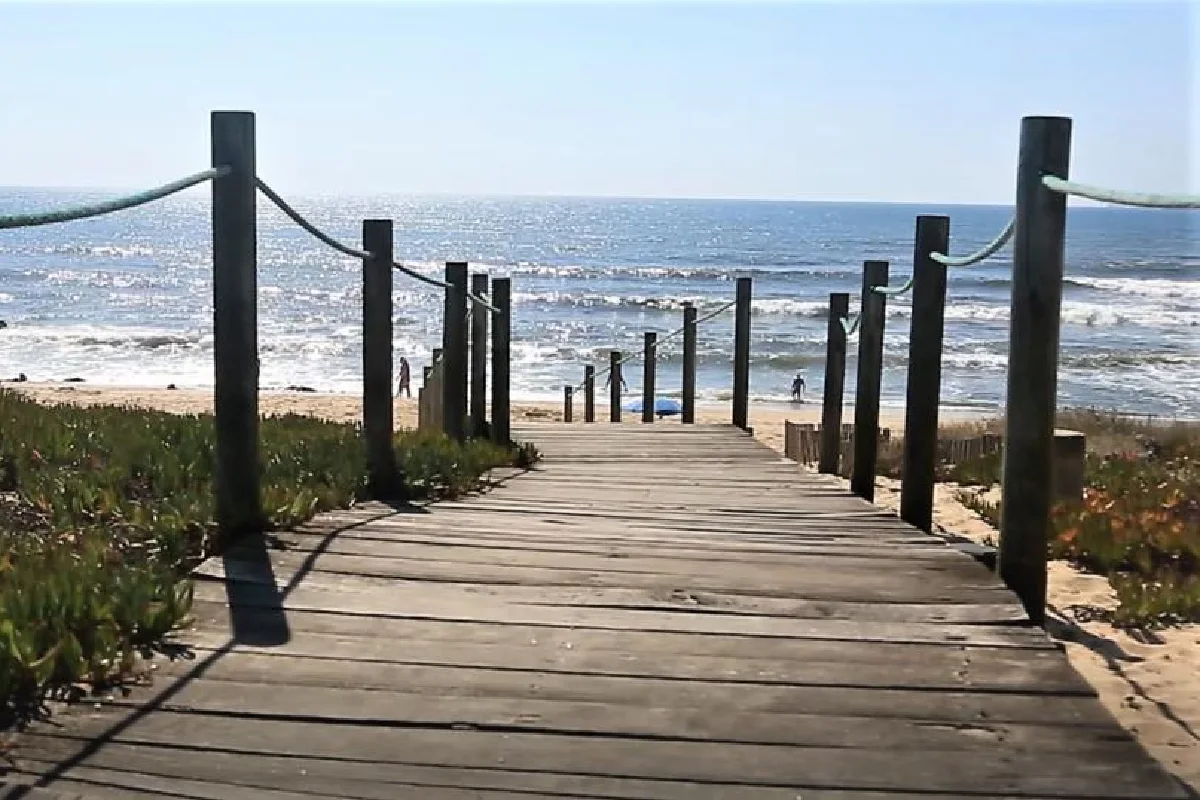 Praia de Miramar, em Vila Nova de Gaia