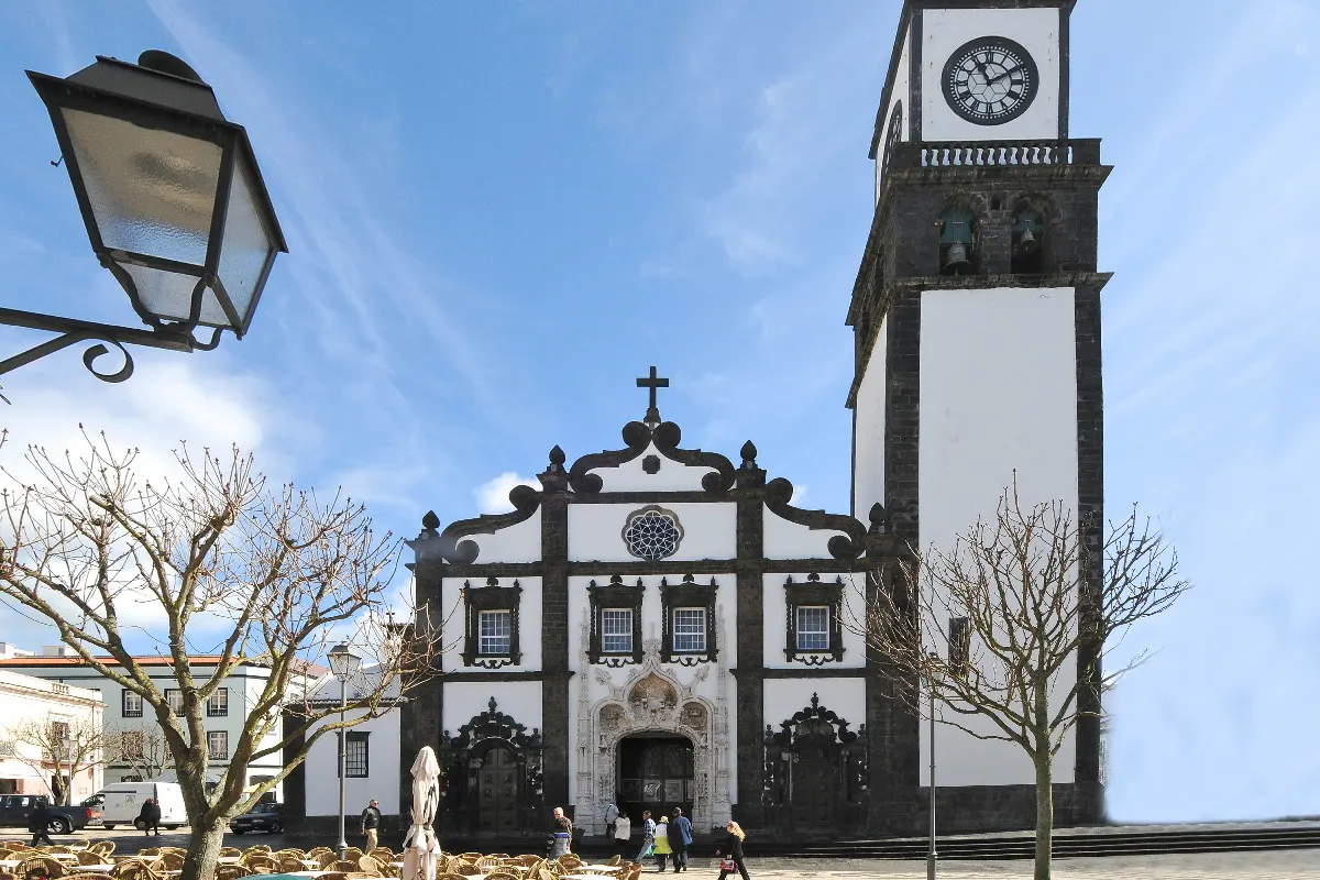 Igreja Matriz de São Sebastião, em Ponta Delgada, nos Açores
