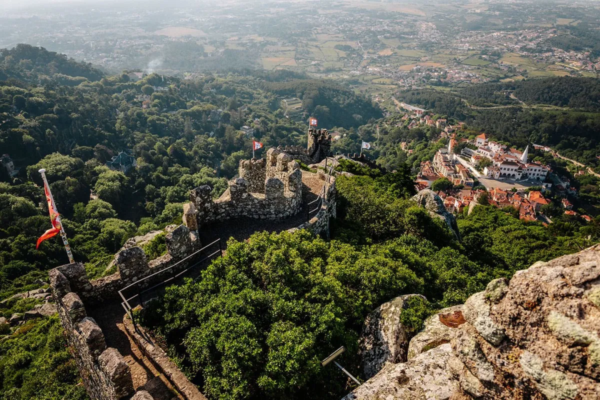 Castelo dos Mouros, em Sintra