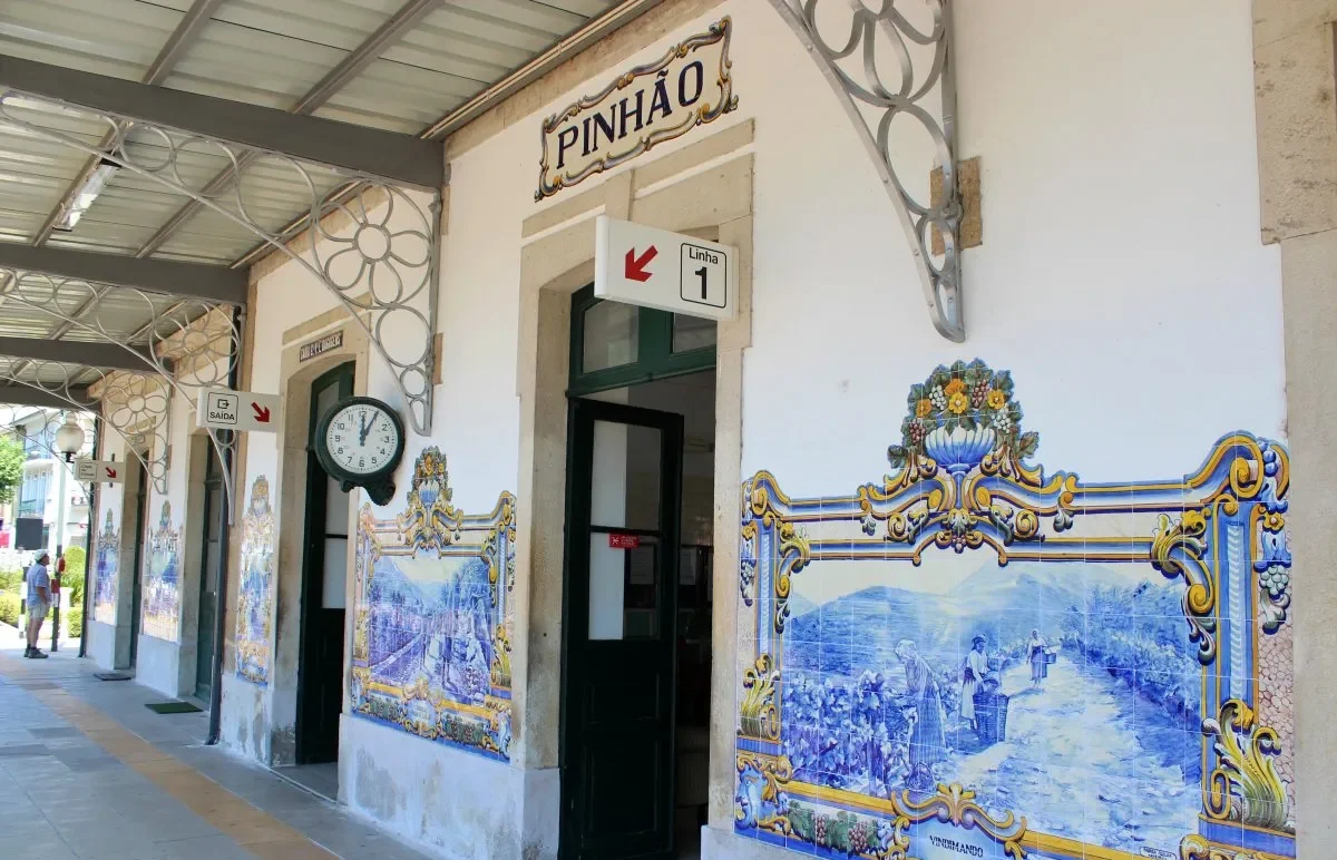 Estação de Trem de Pinhão, no Douro