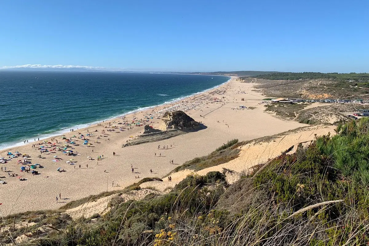 Praia do Meco, em Sesimbra