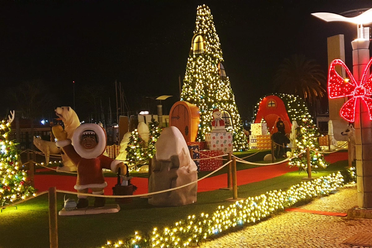 Aldeia de Natal em Portimão