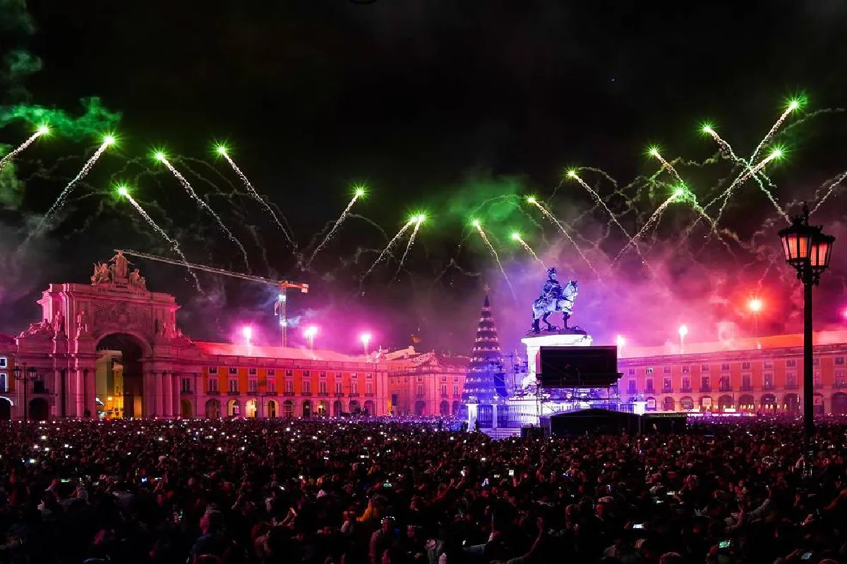 Réveillon na Praça do Comércio