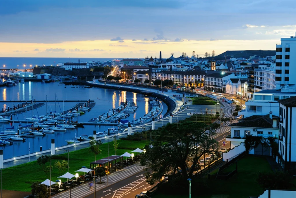 Ponta Delgada, na Ilha de São Miguel