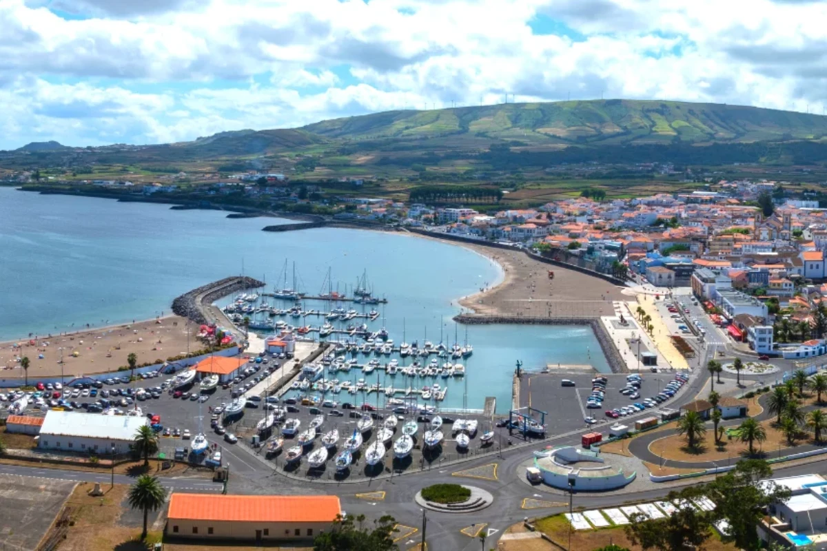 Praia da Vitória, na Ilha Terceira