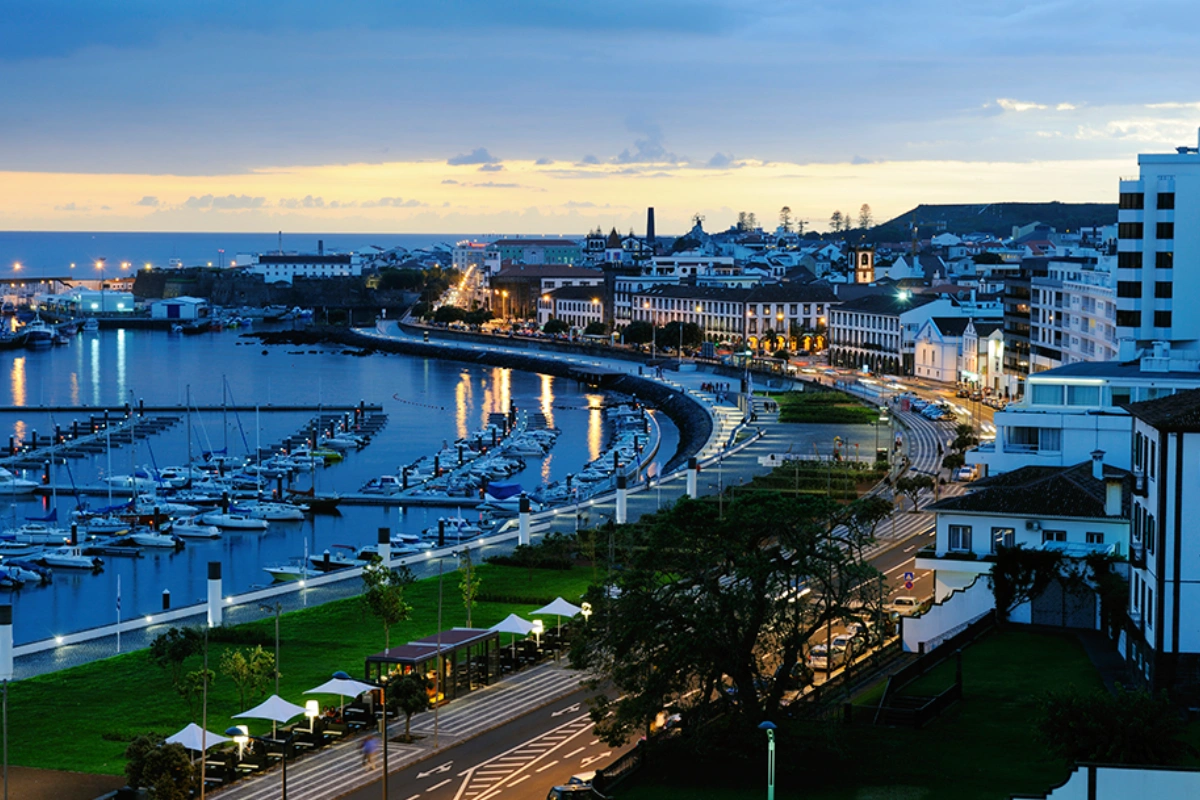 Ponta Delgada, na Ilha de São Miguel
