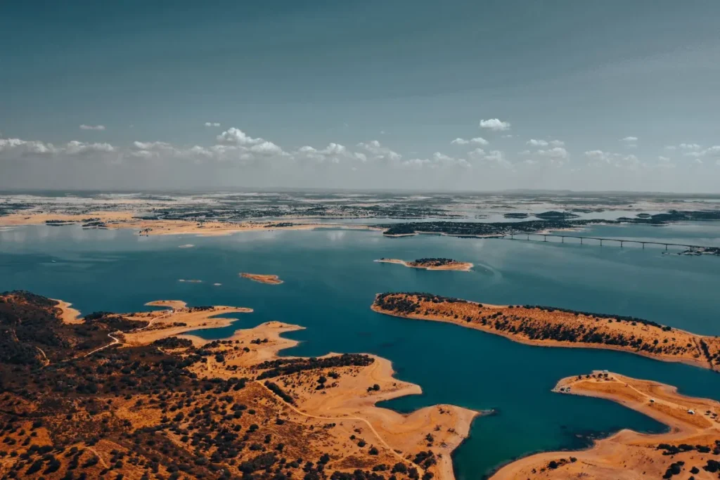 Lago Alqueva, no Alentejo